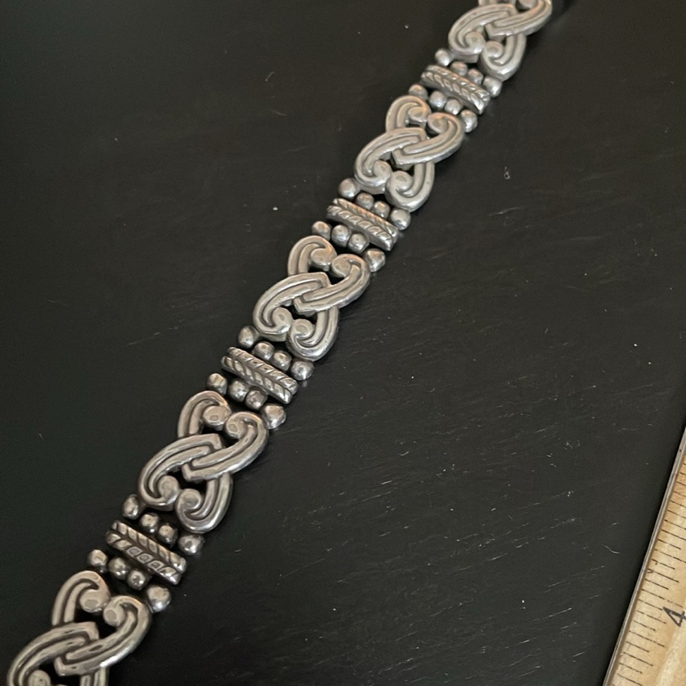 Brighton Silver Interlocking Hearts Bracelet - Picture 6 of 8